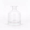 Customized Big Belly Round Shaped Clear Empty Glass Reed Diffuser Bottle